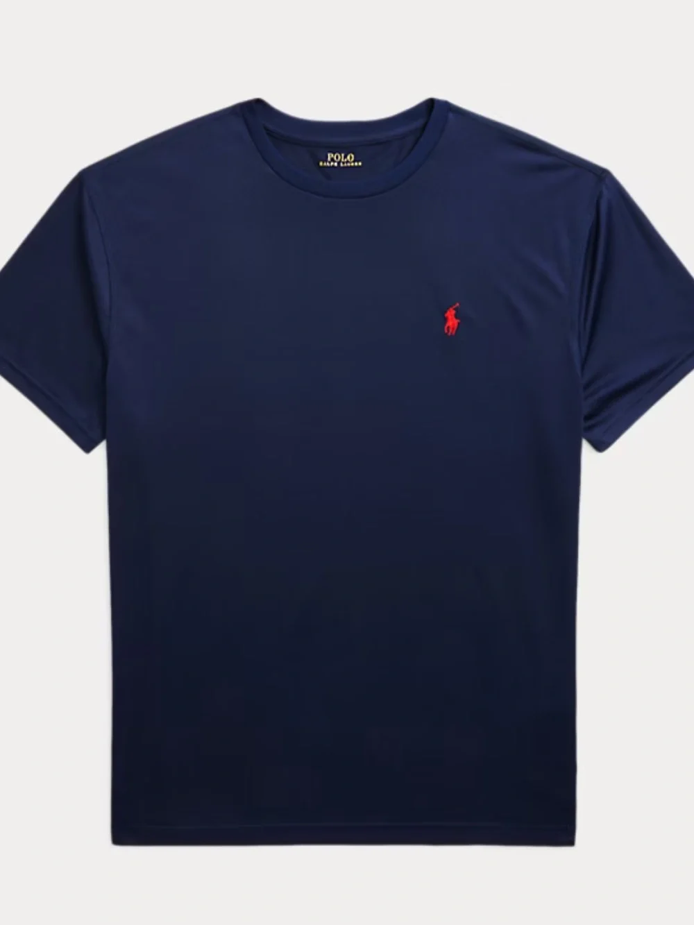 Polo by Ralph Lauren Navy Short-Sleeve Tee with Red Pony- size XL